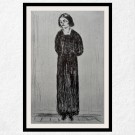 E.Munch - Dame i mørk kjole. Frøken O.A thumbnail