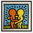 Keith Haring - giclee trykk A thumbnail
