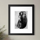 E. Munch - Stående ung pike thumbnail