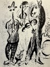Marc Chagall litografi - Uten tittel II thumbnail