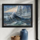 Karl Erik Harr - Maleri - Mot Træna, Helgeland thumbnail