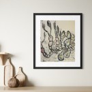 Stig Bech - akvarell/etsning - Seafood 2  thumbnail