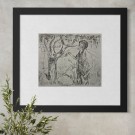 E. Munch - Gammel mann under livstreet thumbnail