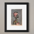 Stian Borgen - Innrammet liten tegning - original 5 thumbnail