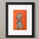 Stian Borgen - Innrammet liten tegning - original 1 thumbnail