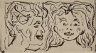 E. Munch - 2 stk. mini - 