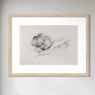 Myndin Nerdrum - Søvn - Variant sepia  thumbnail