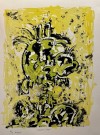 Stian Borgen - serigrafi - Clockwork yellow thumbnail