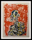 Stian Borgen - serigrafi - Orange Sally thumbnail