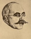 E. Munch - Portrett av Gustav Schiefler thumbnail