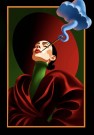 J. Chedeville - Popart Deco - Lady Emerald thumbnail