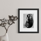 E. Munch - Stående ung pike thumbnail