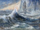 Karl Erik Harr - Maleri - Mot Træna, Helgeland thumbnail