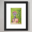 Stian Borgen - Innrammet liten tegning - original 10 thumbnail