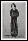 E.Munch - Dame i mørk kjole. Frøken O.A thumbnail