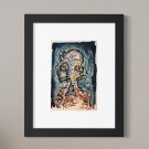 Stian Borgen - Innrammet liten tegning - original 9 thumbnail