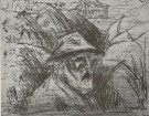 E. Munch - Mannshode i landskap thumbnail