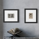 E. Munch - 2 stk. små - 