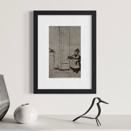 E. Munch - Interiør med et barn 