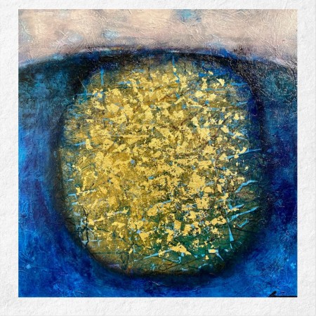 Espen Eiborg - Golden Egg - Blå Unika