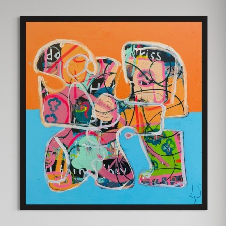 Vegard Blomberg - Maleri - The Elephant Man 