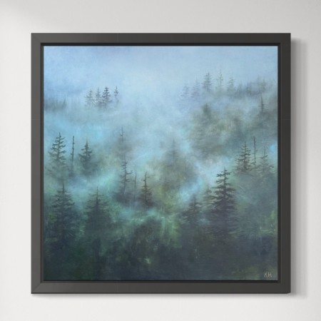 Kristine Hansmark - Maleri - Eventyrskogen