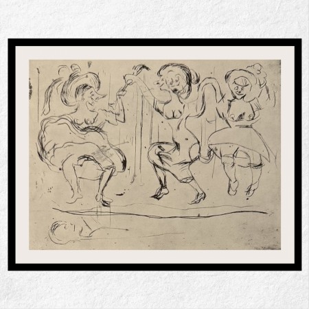 E. Munch - Burlesk dansescene
