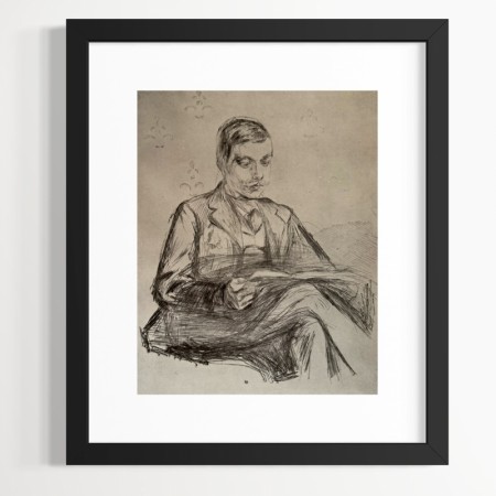 E. Munch - Mannsportrett