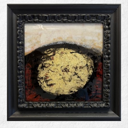 Espen Eiborg - Golden Egg - maleri nr.4 - UTSOLGT