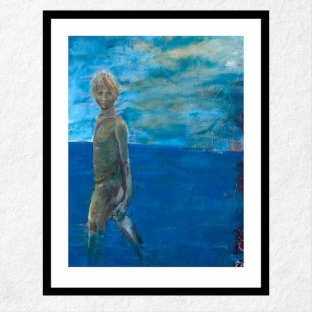 Mikael Persbrandt - Kunst - Pojke i vatten 