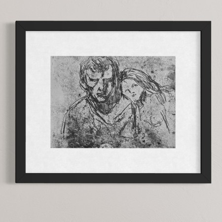 E. Munch - Mann og kvinne